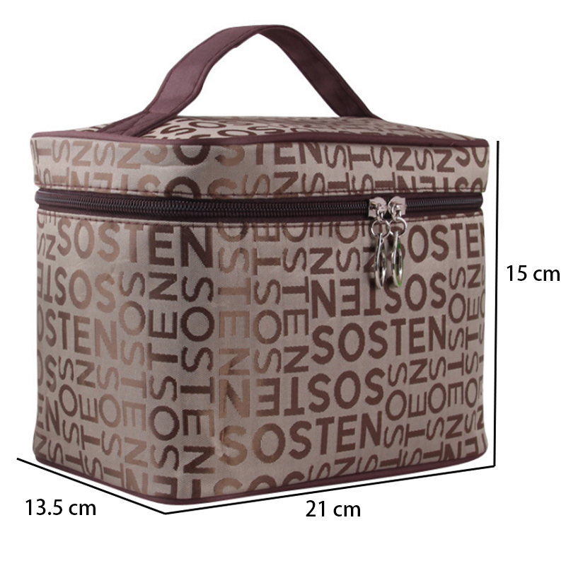 Letters Cosmetic Bag Women Fold Waterproof – Grandado