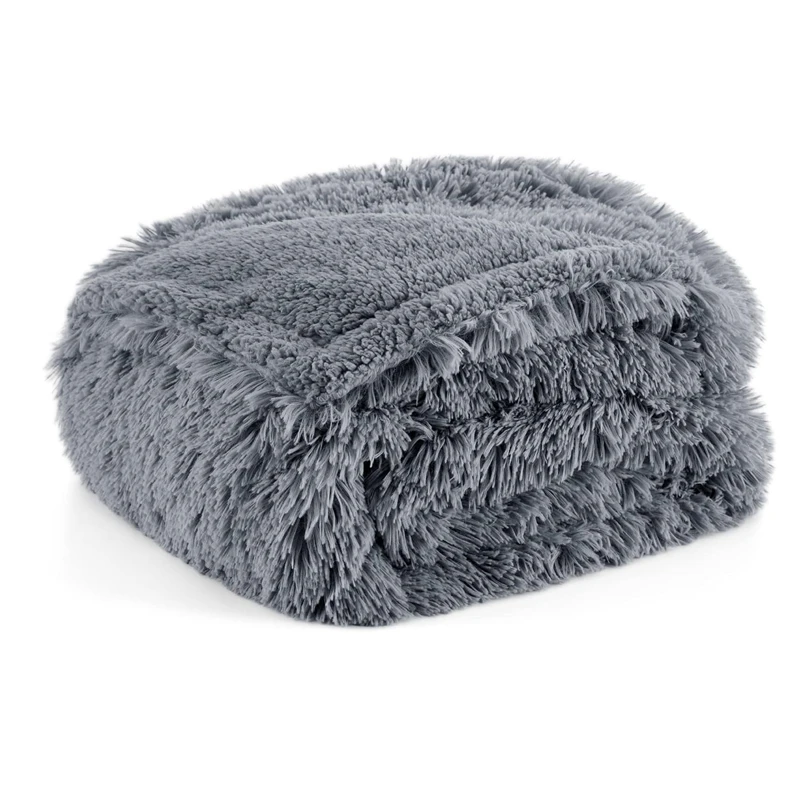 Waterproof Blanket for Couple, Large Size for Beds Bedroom Throw Luxury Shaggy Warm Blankets Lovers Microfibre-blanket
