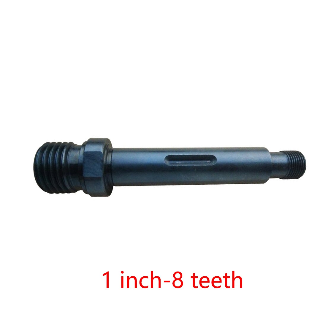 Woodworking lathe spindle, DIY self-made lathe, thread: 1 inch-8 teeth, M33-3.5: Brown