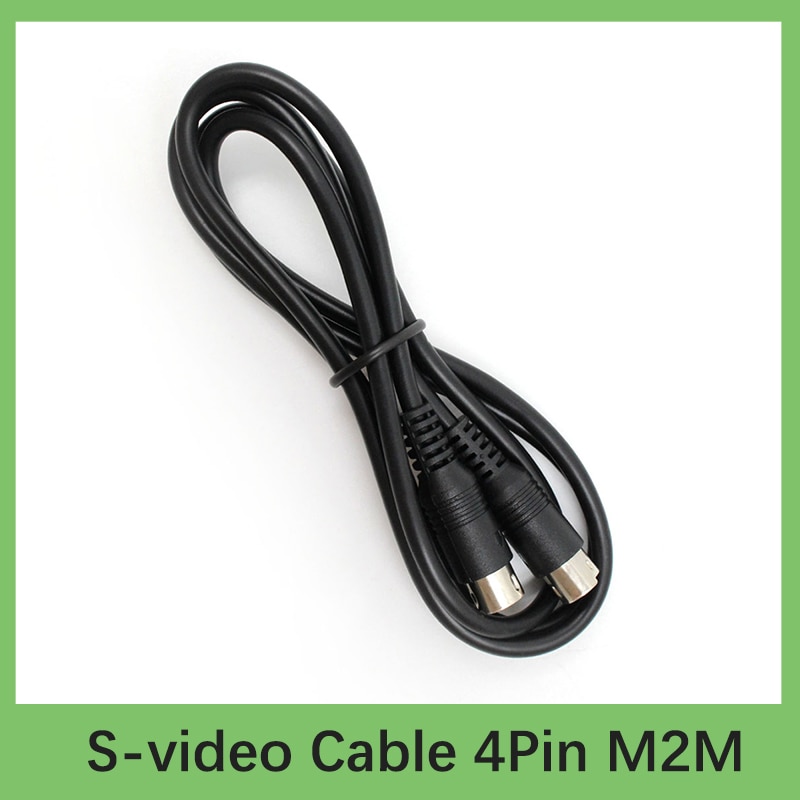 S Video Kabel 4 Pin Male Naar Male Tv Sluit S-Video Kabel Voor Projector Vcr Dvd