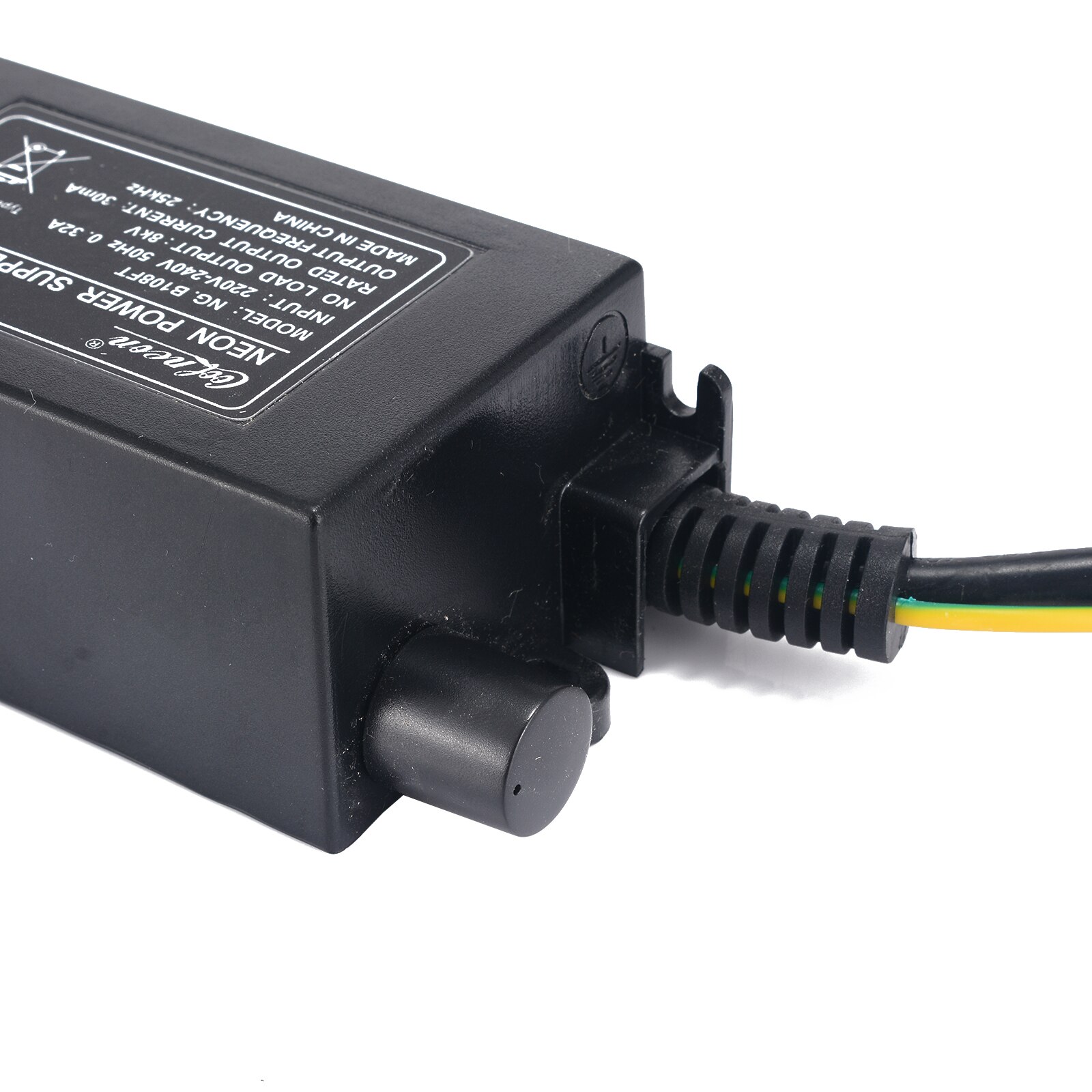 EU Plug Neon Transformer Power Supply With Dimmer Neon Adjust Ballast 8KV 220V 30mA For Indoor Use