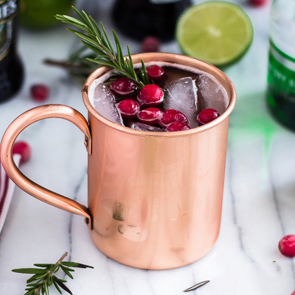 420ml Stainless Steel Silver Mugs Coffee Beer Cup Double Wall Water Mug Traveling Outdoor Camping Sports Mugs for Home Bar