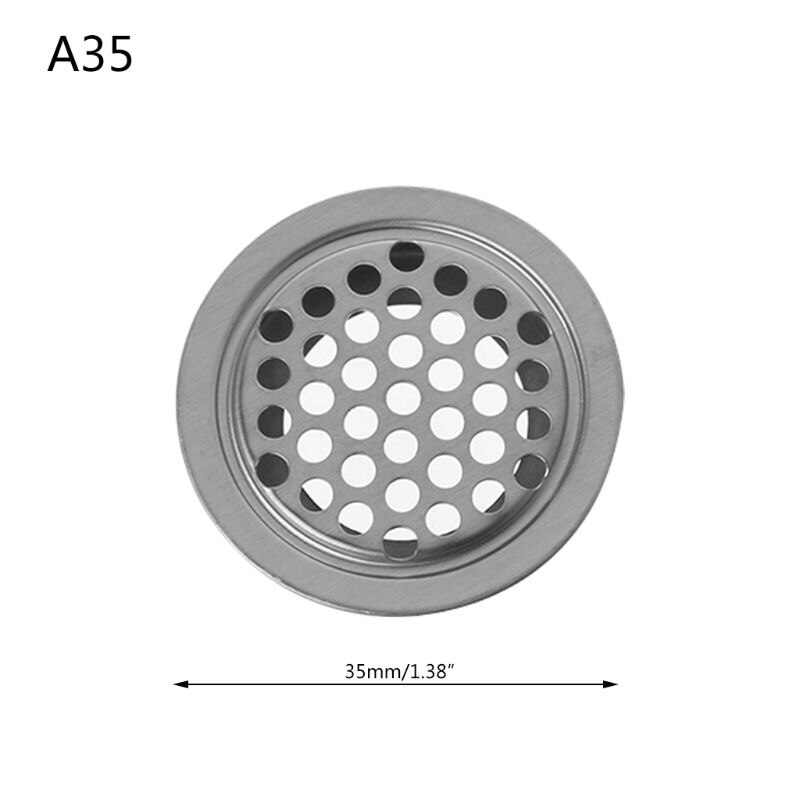 Stainless Steel Air Vent Hole Ventilation Louver Round Shaped Venting Mesh Holes: A35