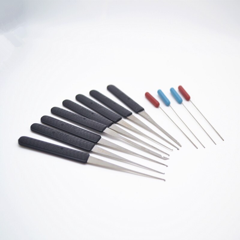 Hand Tools Transparent Visible Pick Cutaway Practice Padlock Lock With Broken Key Remove Hook Hardware Locksmith Wrench Tool: only tools