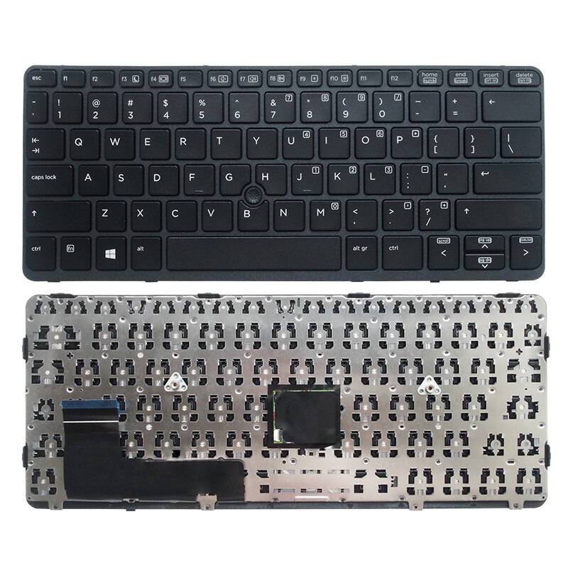 Laptop Notebook US UI English Keyboard Replacement layout Keyboard For hp 820 G1/820 G2/720 G1/720 G2/725 G1/725 G2 828 G1 G2: US
