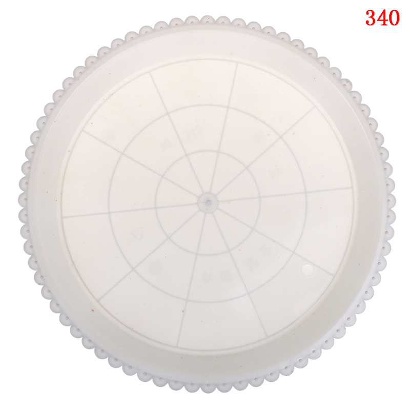 Ronde Plastic Bloempot Lade Duurzaam Plastic Plant Bloem Pot Gloss Planter Home Tuin Decoratie: 340