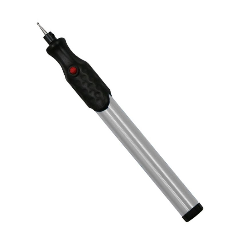 Electric Engraving Pen DIY Craft Scripture with Wrench Grinding Head for Metal: S