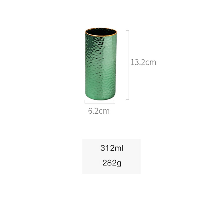 Verres à Champagne verre de vin vert scandinave | Tasse de thé, tasse de thé, lait citron tasses d&#39;eau, bar de cuisine, verres: M03