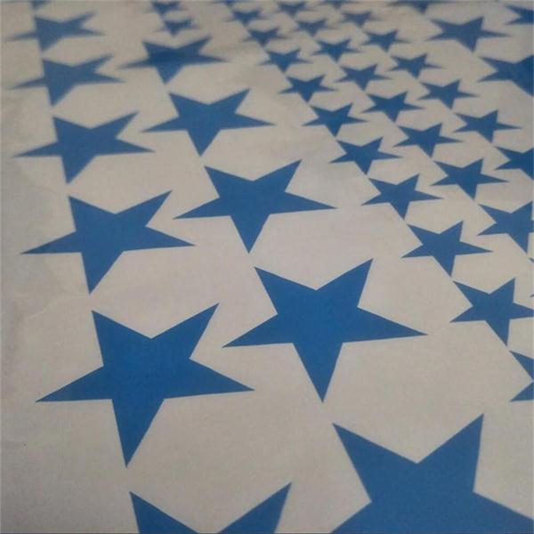 110 stuks/set cartoon sterren muursticker voor kinderkamers woondecoratie kleine ster muurstickers babykamer doe-het-zelf muurschildering poster: Blauw