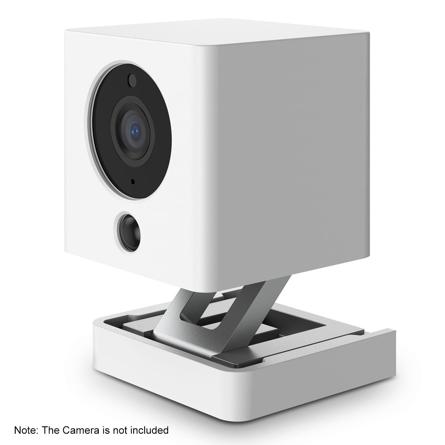 Wyze Cam Silicone Cover Protective Case Wall Mount Bracket with Wall Mount Base Holder for Wyze Cam / iSmartAlarm iSC5D