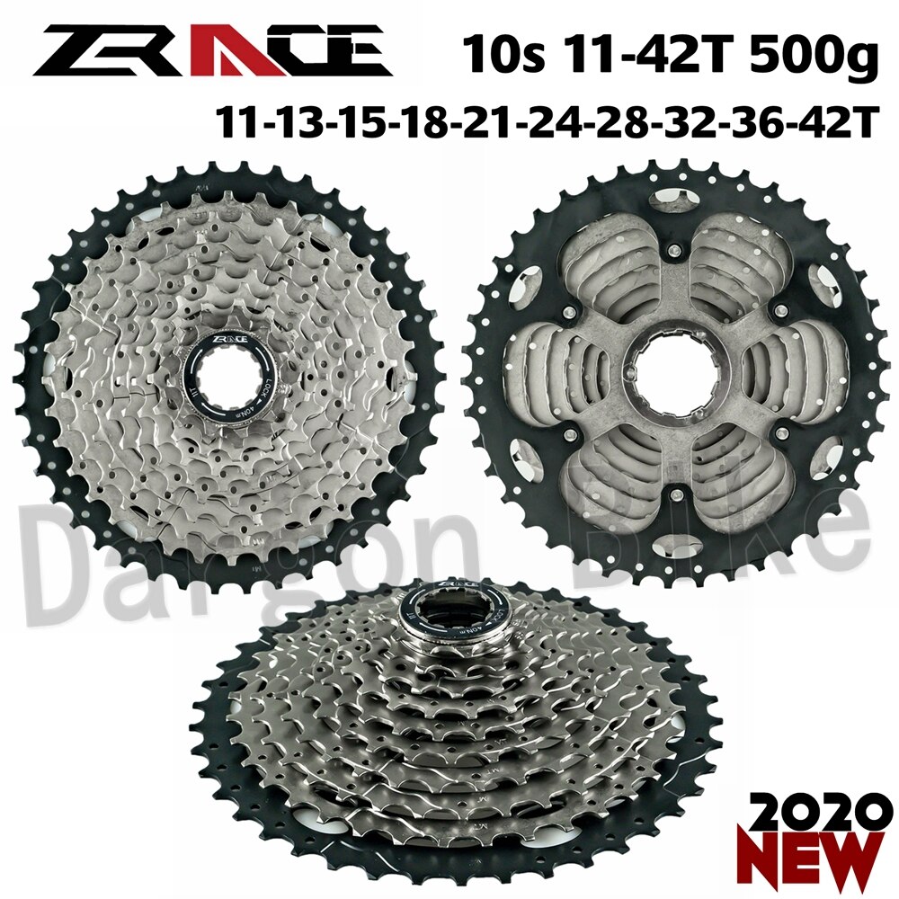 ZRACE Bicycle Cassette 8 9 10 11 Speed MTB bike freewheel 11-42T / 11-46T / 11-50T / 11-52T for ALIVIO / DEORE / SLX / XT