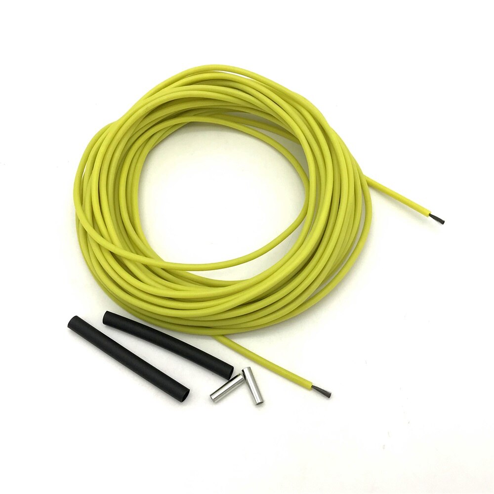 Verwarming Kabel Voor Boom Anti-Bevriezing Fiber Verwarming Kabel 12K 10M Minco Bodem Warmte 33 Ohm/M Multi-Gebruik Warmte Kabel: YELLOW