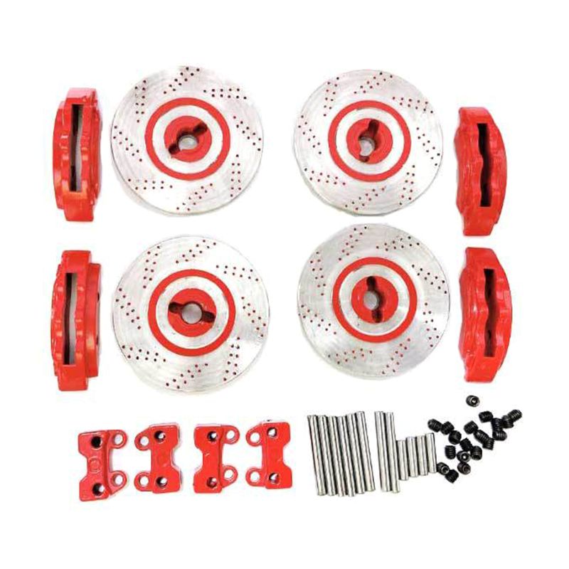 Metal Simulation Brake Disc Drive Hub for trx-4/6 RC Crawler Car Modified Parts T5EC