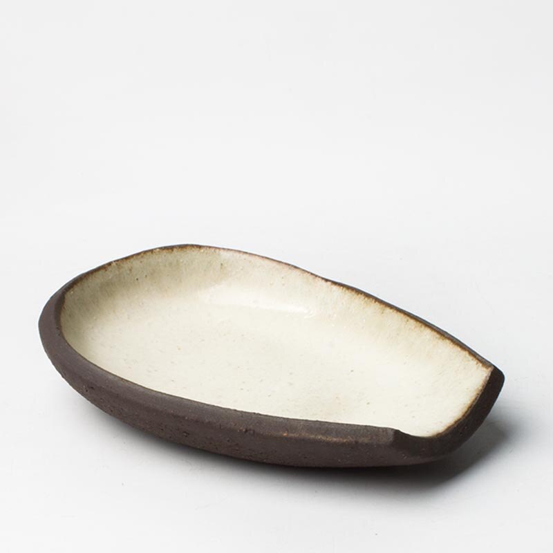 Håndlavet grov keramik teskefuld te ceremoni tilbehør værktøj te skovl chahe holder vintage scoop kontor skeer som dekoration: Default Title