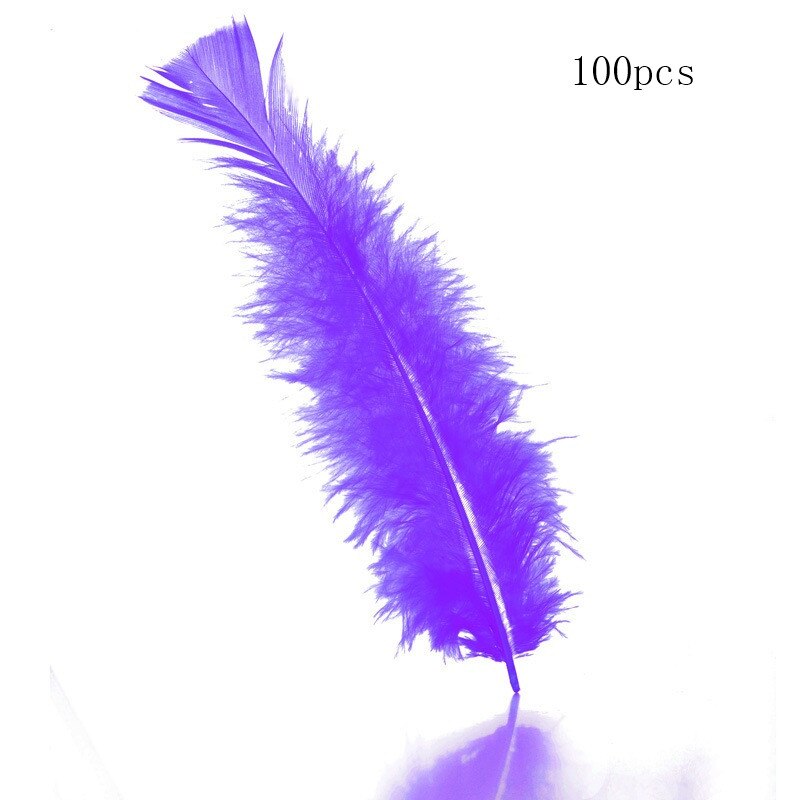 Przezroczyste świąteczne drzewo dekoracyjne kulki Diy urok otwarte plastikowe ozdoby cacko prezenty pudełeczko prezentowe domowe rękodzieło dekoracyjne: 100pcs Purple feathe