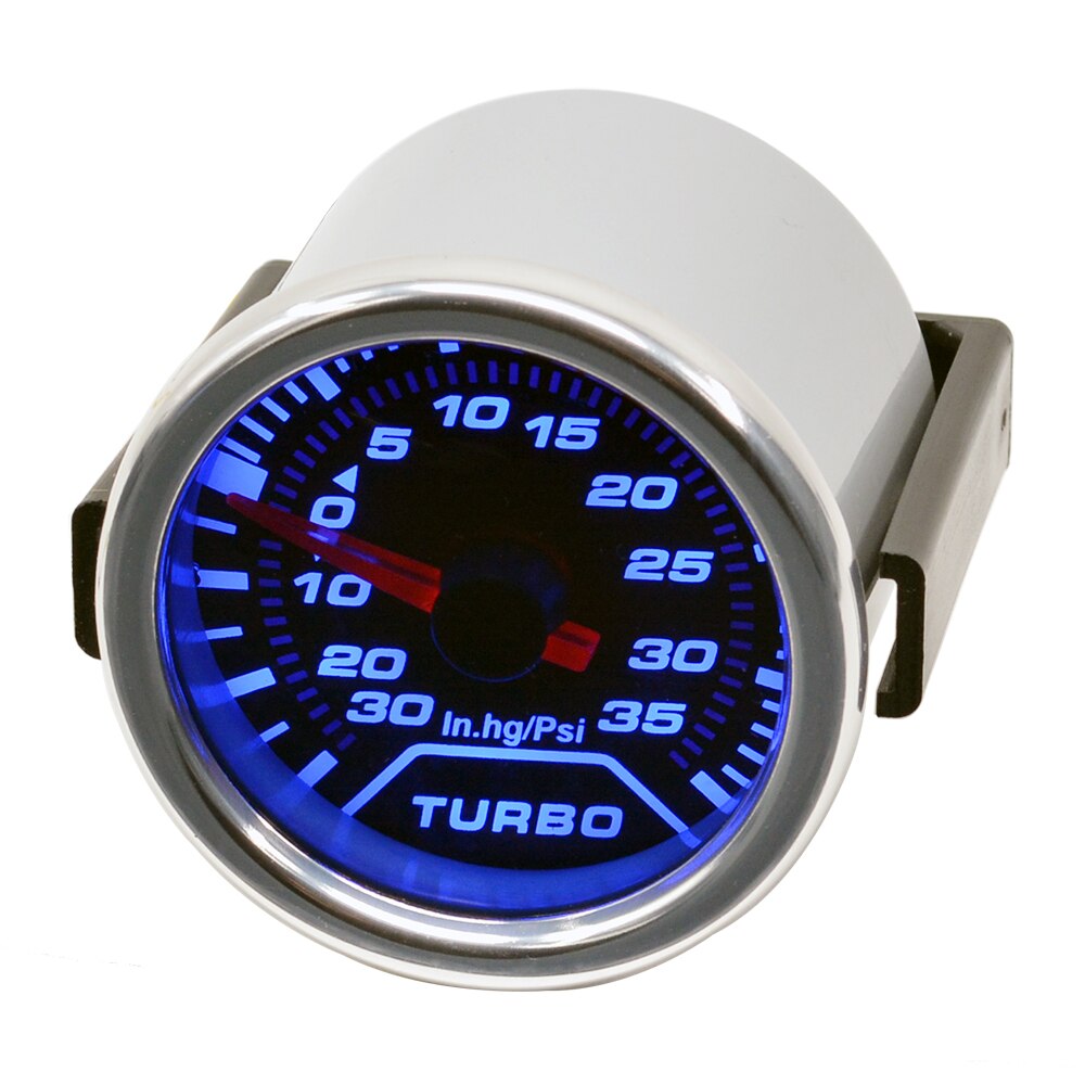 Dragon 52mm Auto Car Ｍechanical Pointer Turbo Boost Gauge Vacuum Pressure Meter -30-35 Psi Instrumer