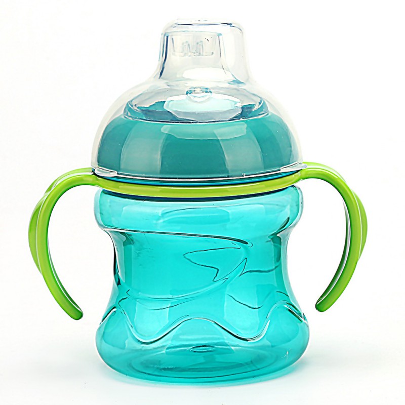 Zuigflessen Cups voor Baby 'S Kids Water Melk Fles Zachte Mond Zuigfles Zuigeling Training Met Handvat
