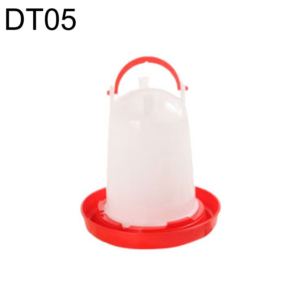 Chicken Drinker/Feeder Rooster Hen Drinking Cups Feeding Cup Farm Animal Poultry Chicken Farm Feeding Watering Supplies: 19cm