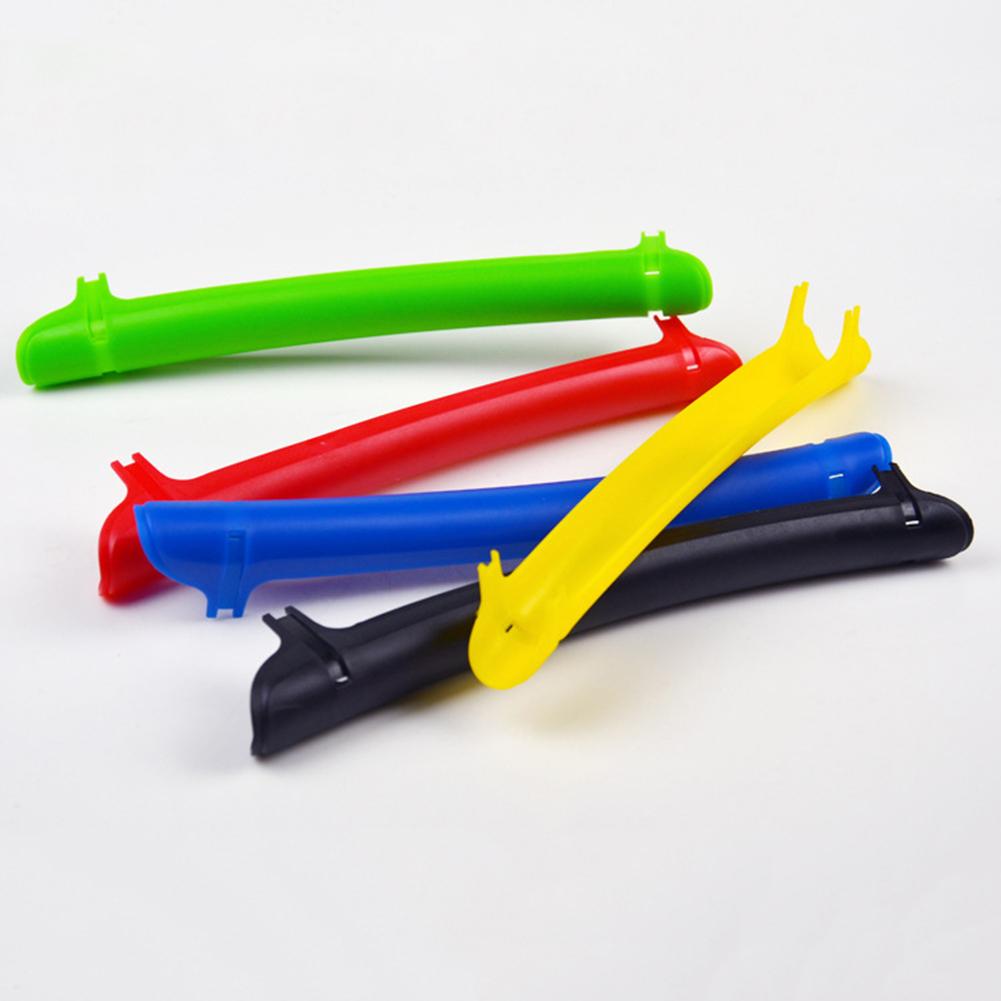 2Pcs Bicycle Bike  Chain Guard Protector Shield Mountain Bikes Road Bicycles Plastic Protect Chainwheel Cove Protective Gear