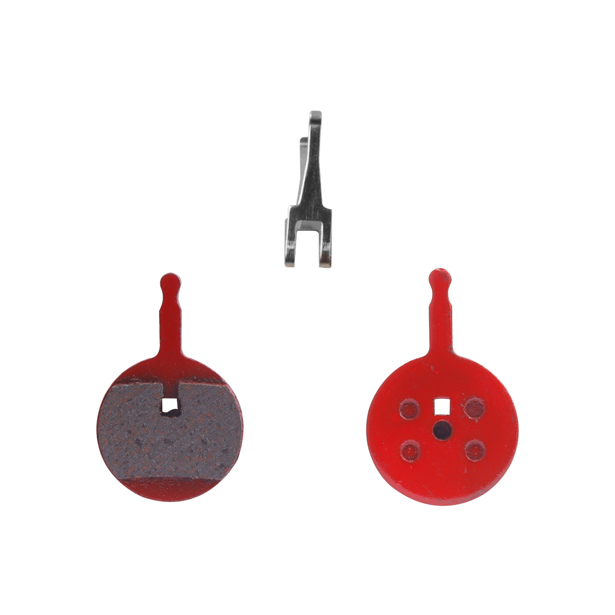 Pastiglie freno idrauliche per scooter elettrico per scooter elettrico FLJ E bicicletta calcio scooter Pastiglie freno semimetalliche in resina Accessori: Rosso