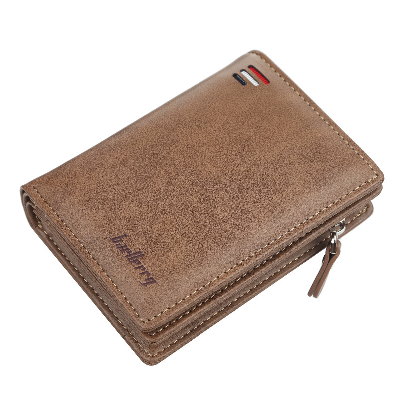 portefeuille hommes Style classique portefeuille en cuir PU hommes portefeuilles court homme sac à main portefeuille porte-cartes hommes