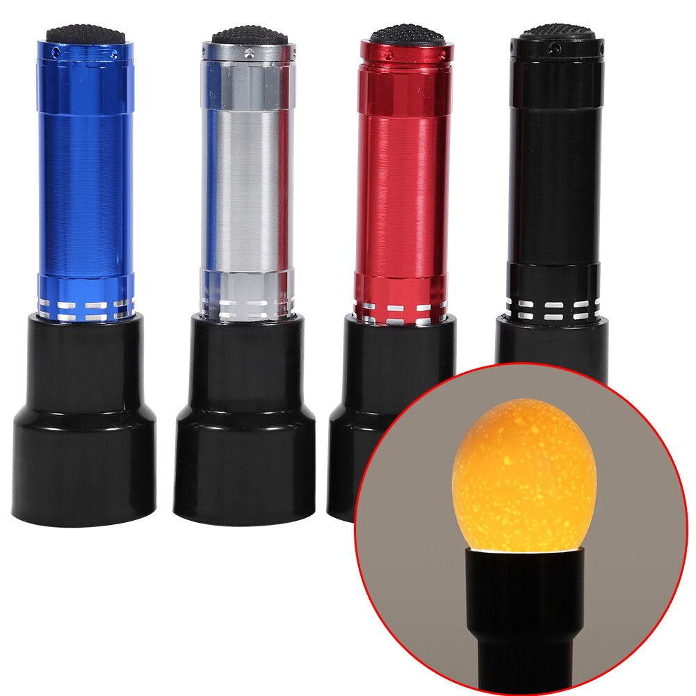 4 farger led grow lyspærer lampe batteridrevet lys kjølig led lys fjærfe egg stearinlys tester lampe inkubator