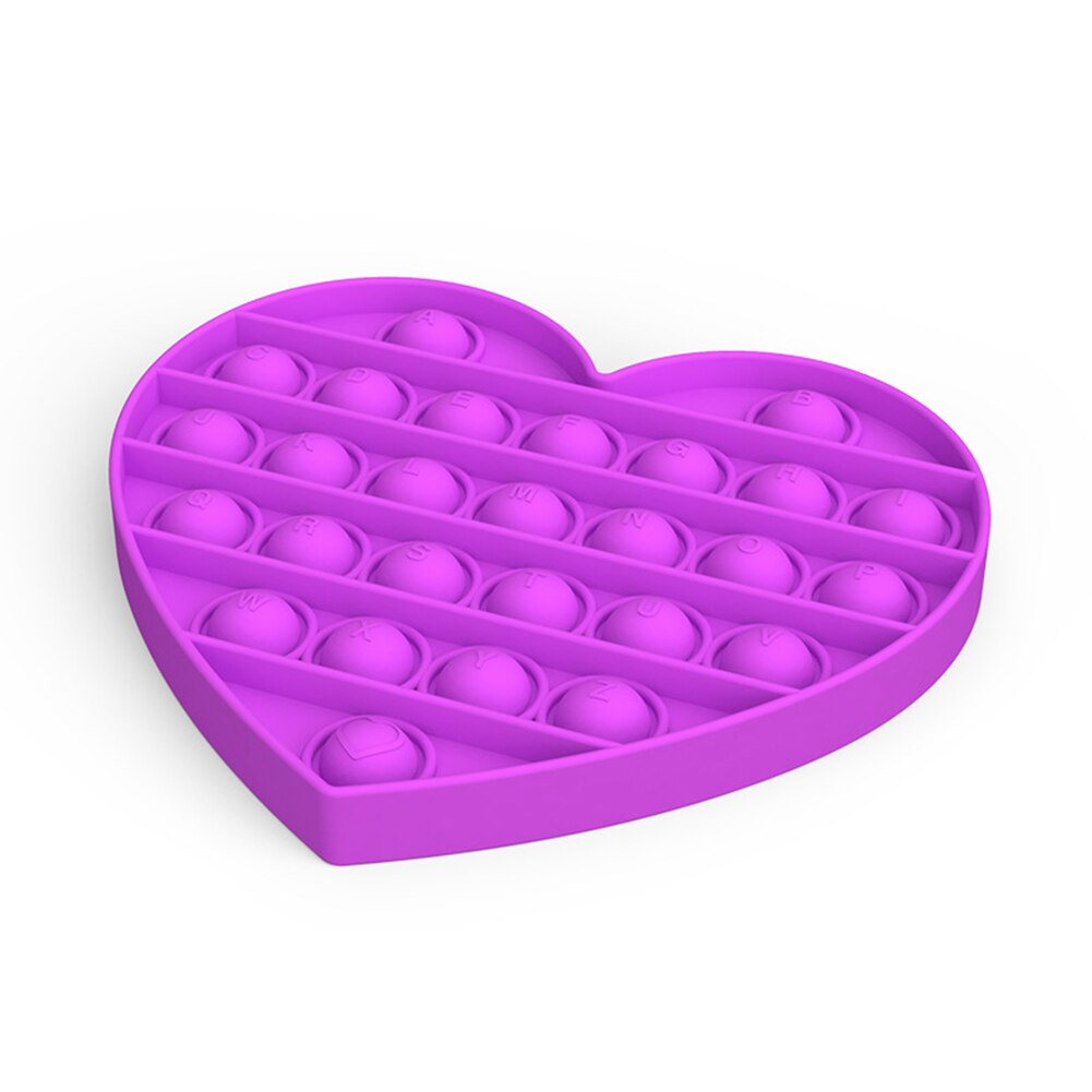 Adult Kids Push Pop Bubble Toys Simple Dimple Fidget Toys Pop it Funny Antistress Toys Fidget Sensory Toy Stress Reliever Toys