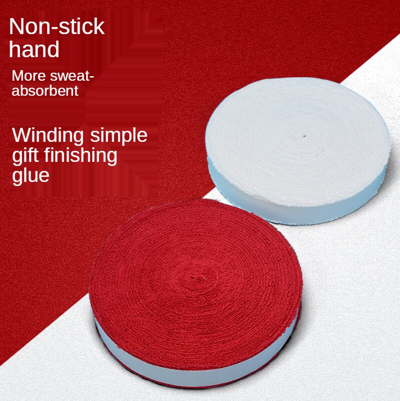 Badminton Handvat Grip Tape Slijtvaste Tennis Rackets Antislip Sweat-Absorberende Band Grote Plaat Handdoek Grip tape