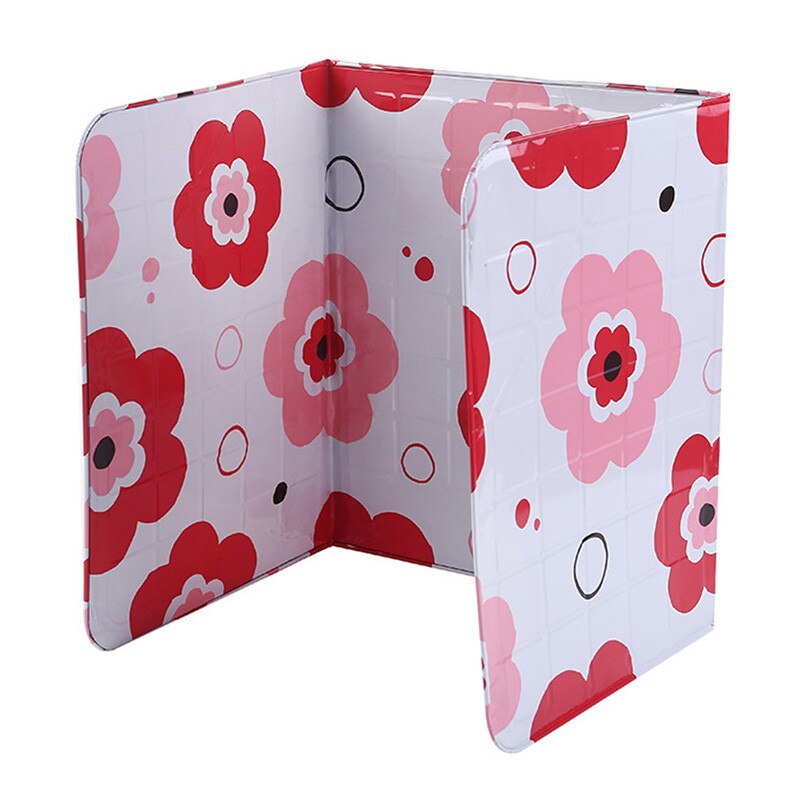 Brief Aluminum Foil Oil Block Oil Barrier Specialty Tools Stove Cook Anti-Splashing Oil Baffle Heat Insulation Kitchen Utensils: Red