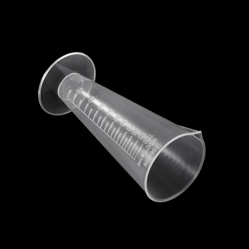 1Pc 100Ml Laboratorium Fles Lab Keuken Plastic Maatbeker Maatbeker