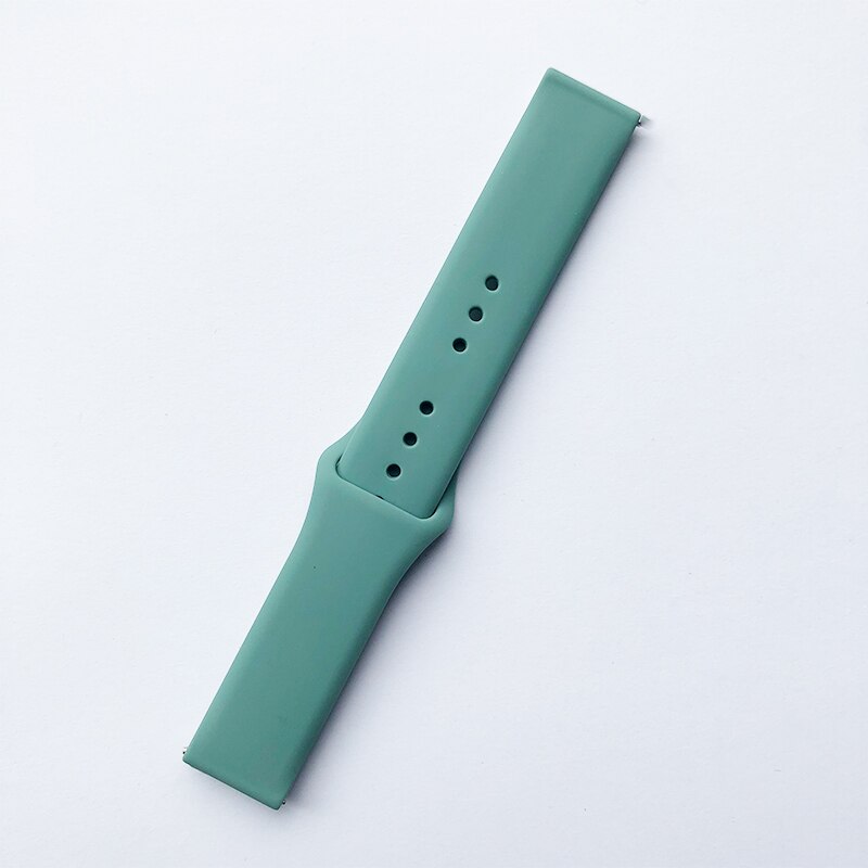 Pasek z miękkiego silikonu dla Garmin Vivoactive 3 HR Venu część wymienna inteligentnego zegarka bransoletka sportowa dla garmin forerunner 645 zespół muzyczny: Conifer green