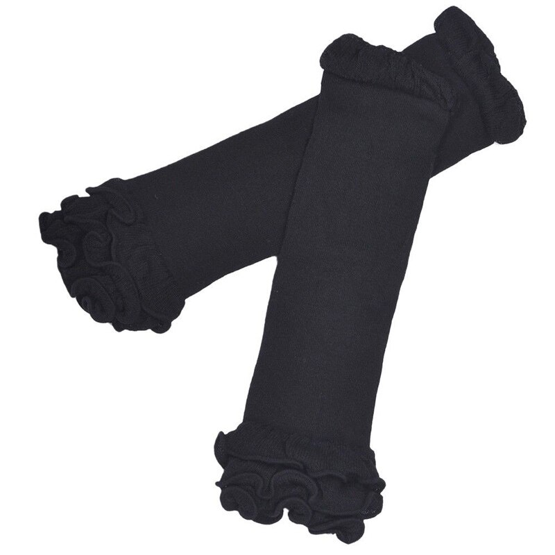 Children Baby Girl Socks Baby Leg Warmers Sock Kneepad Tight Socks Stocking FOR kids: Black