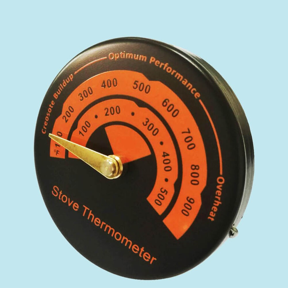 Magnetisk kamin rökgastermometer - temperaturmätare för vedbrännare vedbrännare