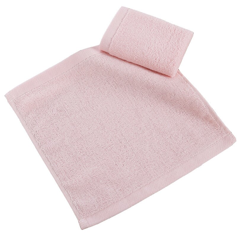 6 Stks/set Katoen Kleine Vierkante Handdoek Vlakte Kleine Handdoeken Wassen Gezicht Puur Katoen Vierkante Zakdoek Handdoek 25x 25Cm