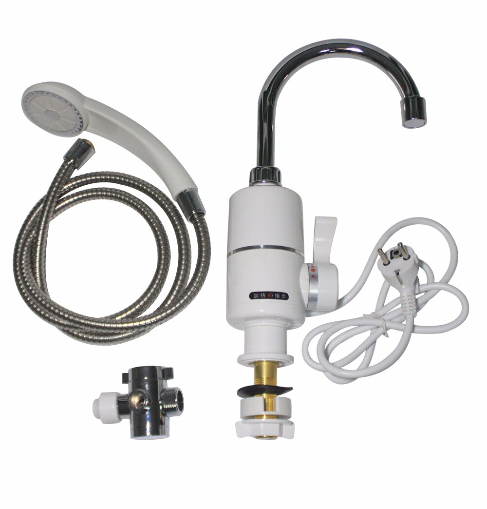 KBAYBO-grifo sin depósito de 2000W, calentador de agua eléctrico instantáneo, grifo eléctrico de cocina, calentamiento instantáneo en 3 segundos