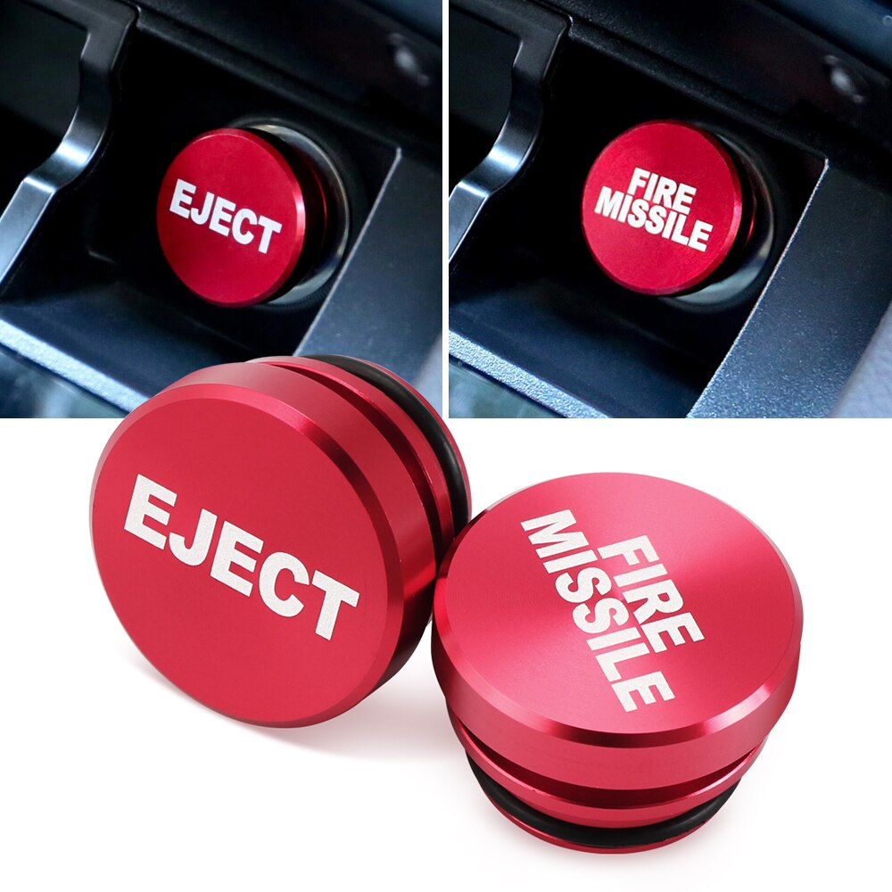 Aluminum Car Cigarette Lighter Button For Holden Commodore HSV VT VX VU VY VZ VE