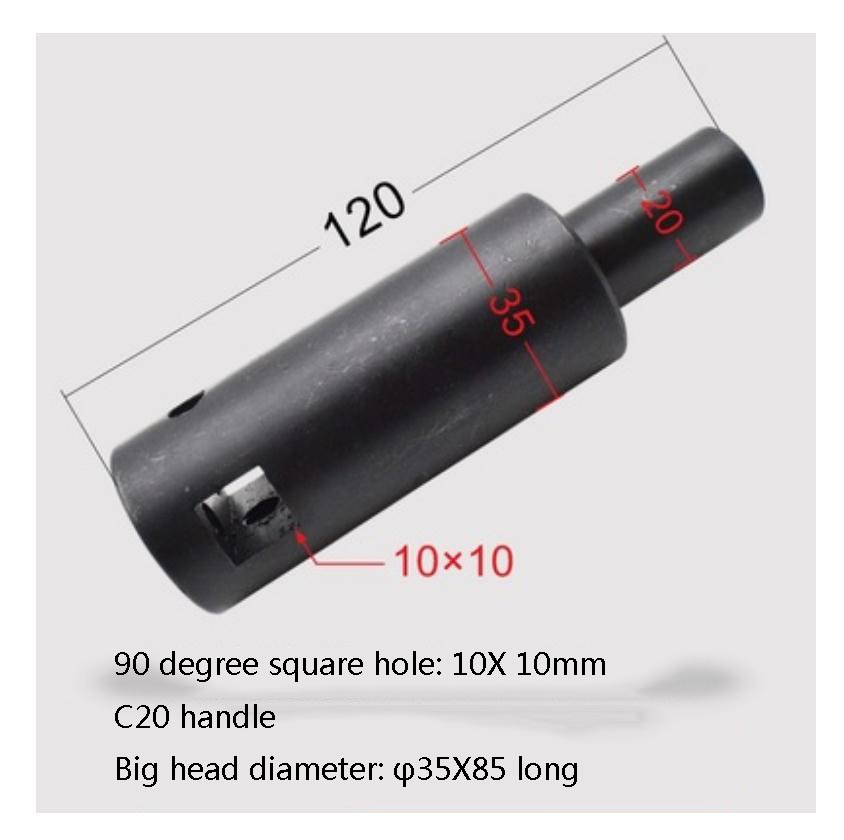 1pc Milling Machine Boring Bar C20 Shank Adjustable Boring Reaming Toolholder 45 Degree Thick Boring Tool Shank Lathe Tool: Beige