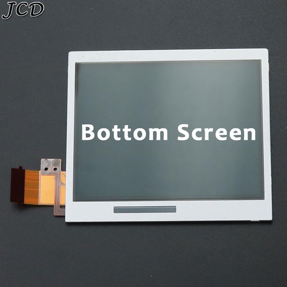 Jcd topp bunn lcd-skjerm for nintendo nds ds lite n dsl spillkonsoll bunnen ned lcd-skjerm for nd sl ndsl erstatning: Bunnskjerm