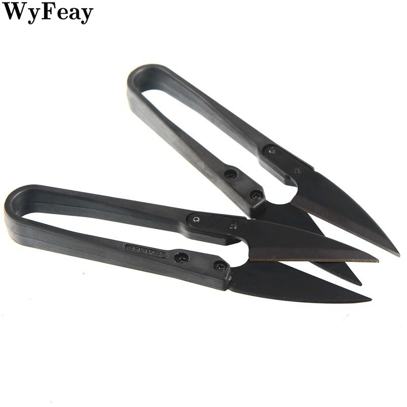 3 Pcs Thread Scissors U Sewing Clipper Beading Thread Cutter for Trimming Threads Stitch Supplies and Embroider fabric Scissors