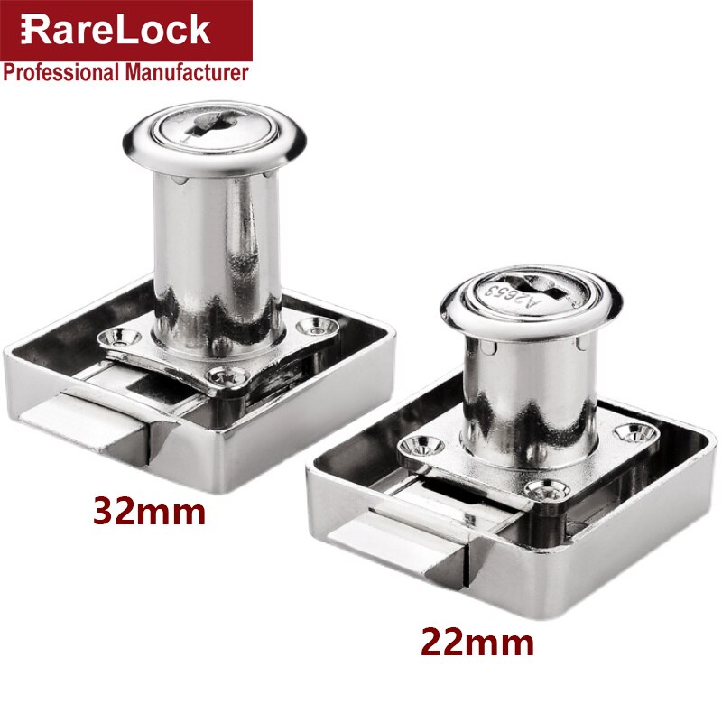 Drawer Lock Computer Keys 22 32mm for Home Mailbox Office File Cabinet School Locker DIY Furniture Hardware Rarelock MS387 a