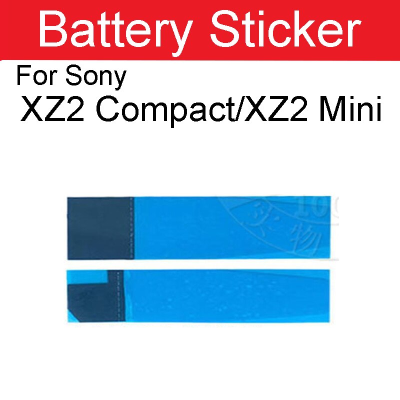 Lcd-scherm Adhesive Oorspeaker Mesh Batterij Sticker Voor Sony Xperia XZ2 Compact Mini XZ2C H8324 Mic Vingerafdruk Lijm: Battery Sticker