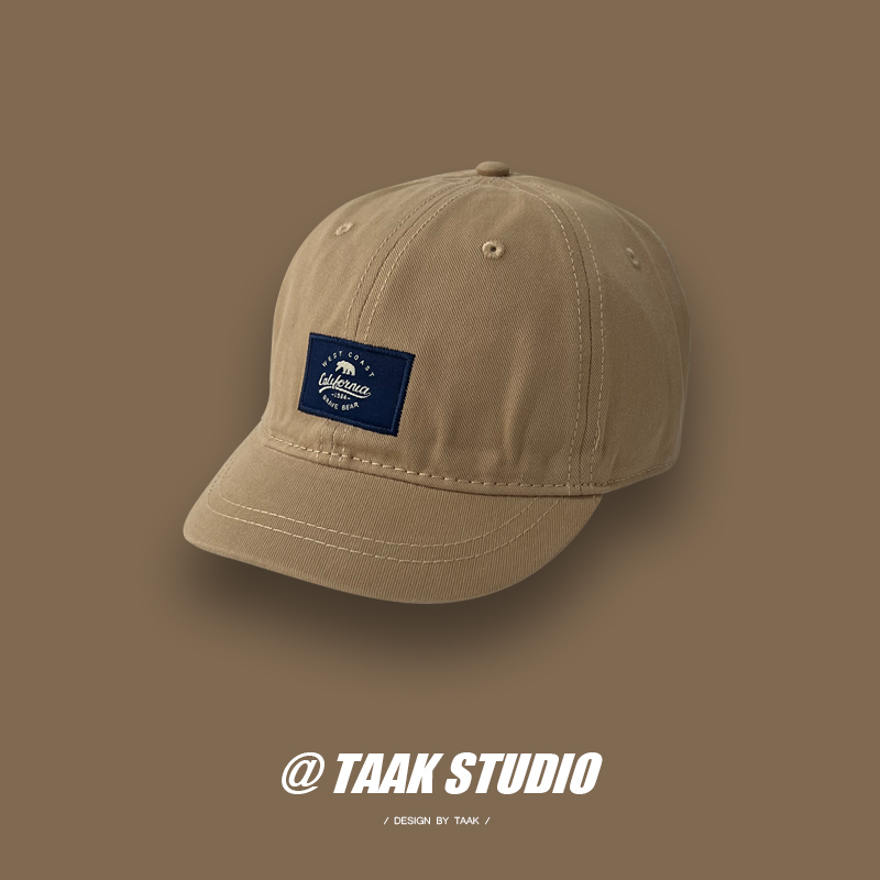 Gorra de béisbol de ala corta para mujer, gorra con visera de ala corta con herramientas Ins de minororía japonesa de verano, para hombre
