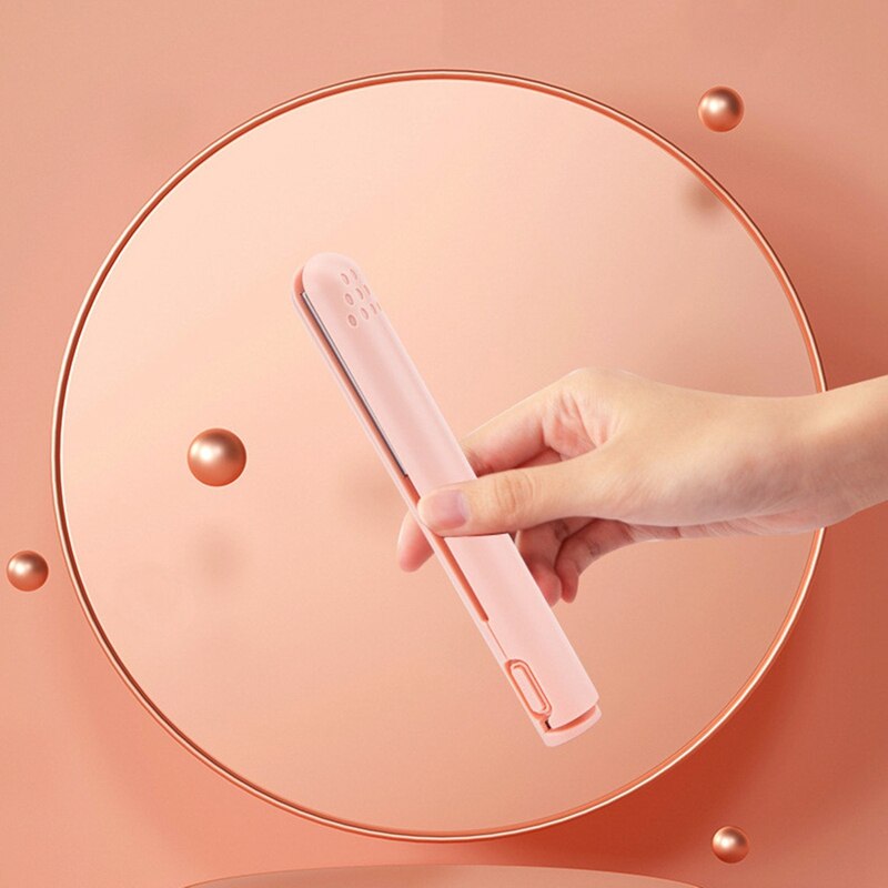 Draadloze Mini Draagbare Stijltang Voor Rechte En Curling Dual-Gebruik Krultangen Voor Studenten