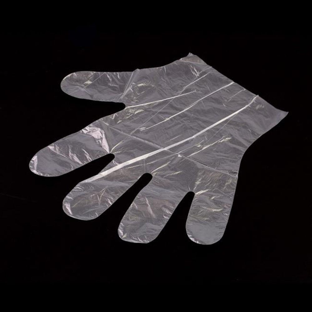 1000pcs Kitchen Disposable Gloves Restaurant Kitchen BBQ Food Gloves Fruit Vegetable One-off Gloves Plastic Daily Use #T3G