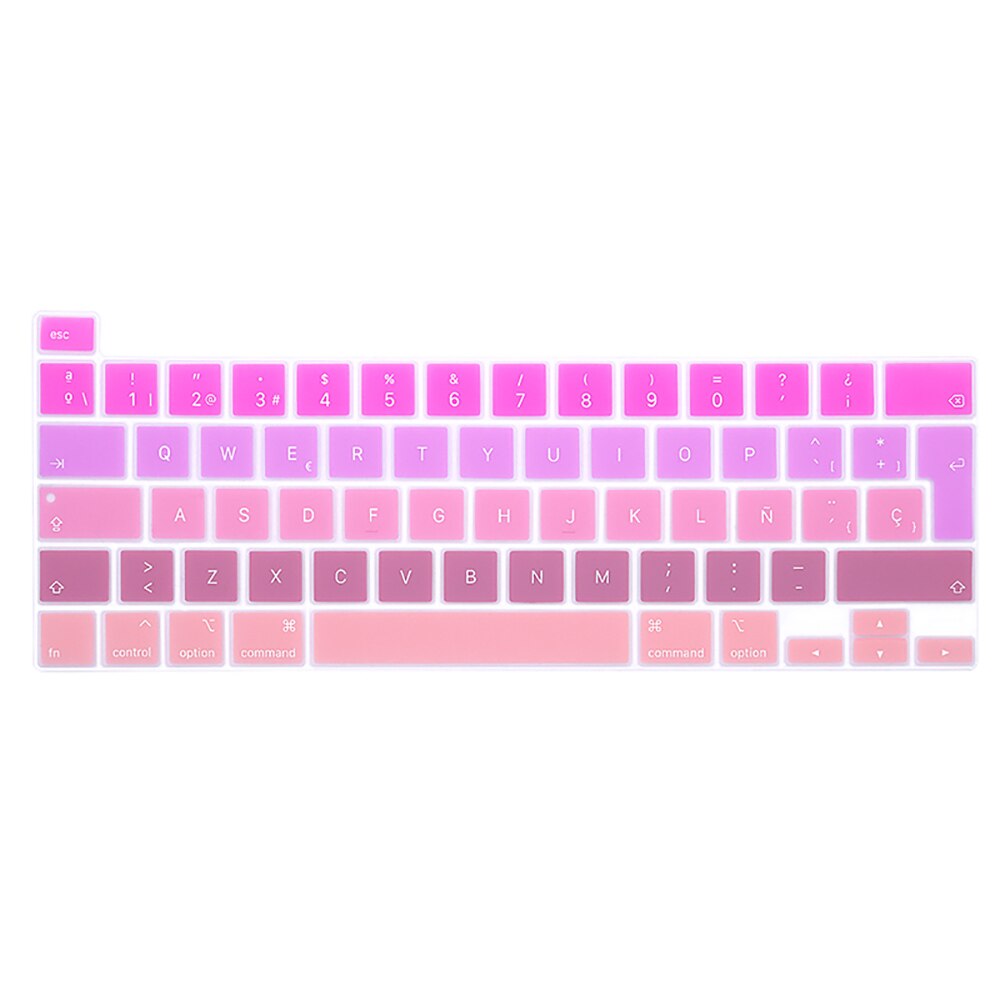 For macbook Pro13 pro16 keyboard cover With ñ Spanish protector Keyboard case Keyboard protective film A2289A2251 A2141