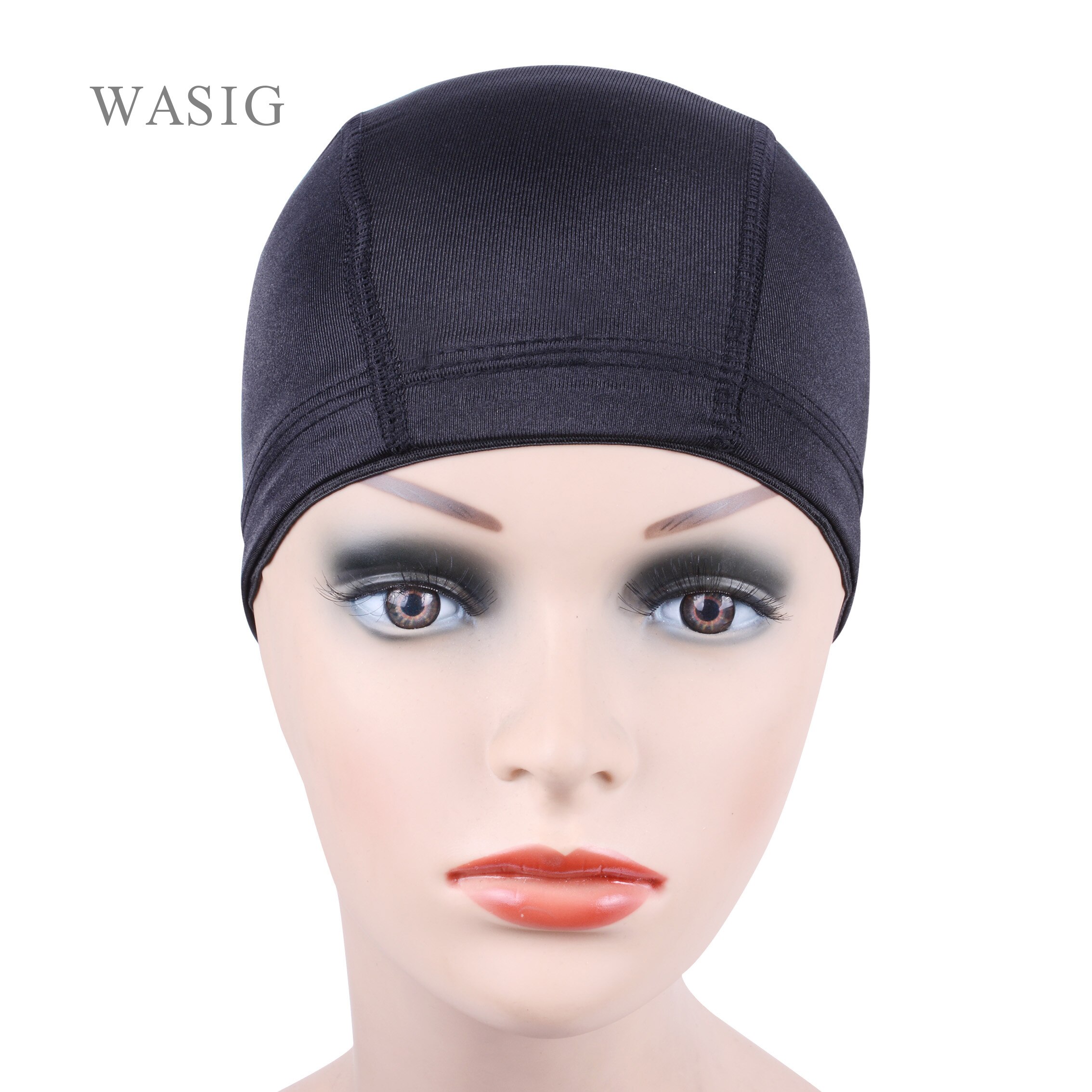 3 uds sin costuras de red para el cabello Peluca de peluca barata tapas para hacer pelucas Red de Spandex elástico Peluca de domo tapa