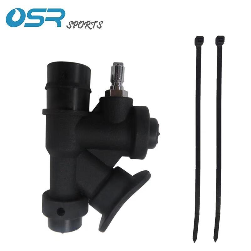 Nurkowanie z aparatem tlenowym K inflator moc Inflator kompensator pływalności BCD K powietrza w kształcie urządzenia zaworu