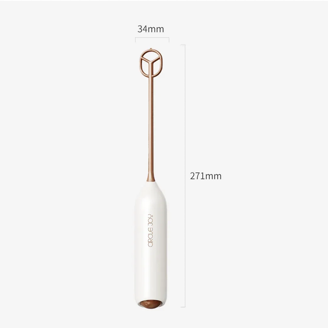 Circle Joy Draagbare Mini Elektrische Melkopschuimer Handheld Food Home Kitchen Elektrische Koffie Snelle Mixer voor dranken: Default Title