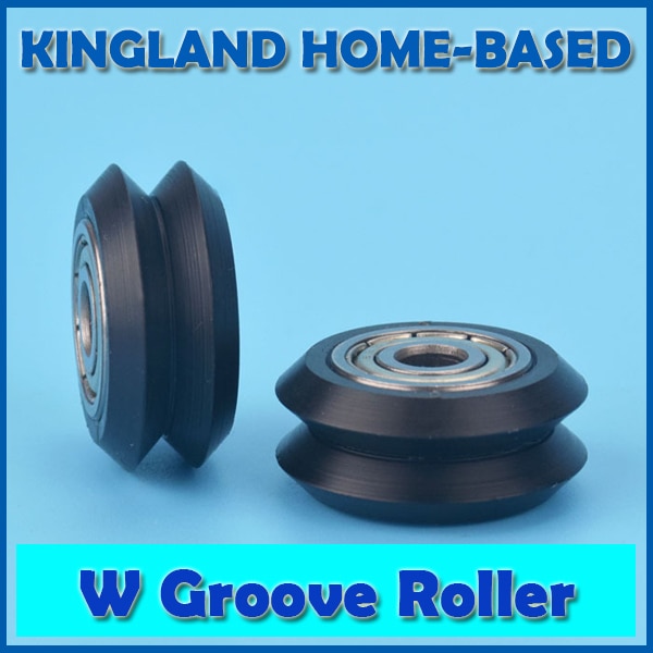 10pcs 3D Printer Roller CNC Openbuilds Plastic Wheel POM Bearings