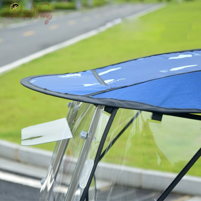 Electric Motorcycle Canopy Electric Vehicle Canopy General Scooter Motor Vehicle Umbrella Rainproof Sunshade Cover